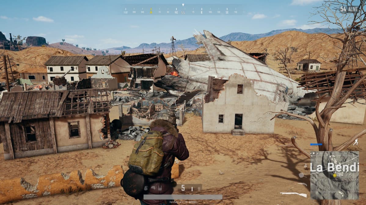 PUBGin Miramar-kartta.