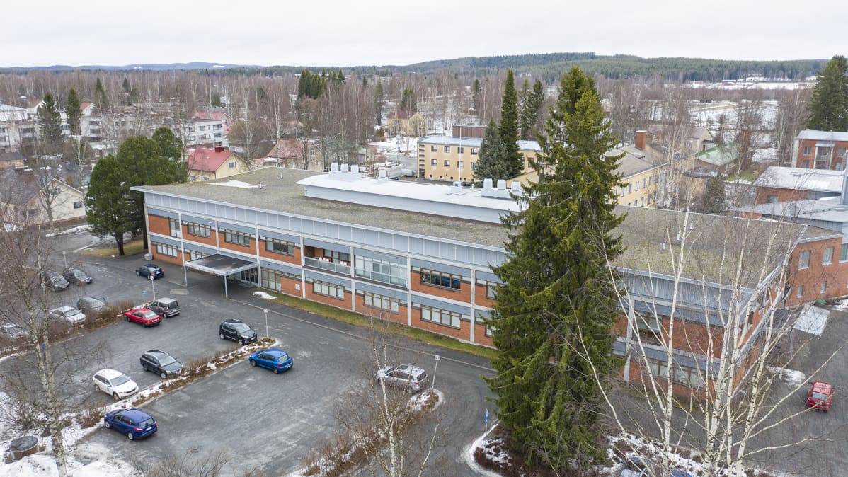 Ilmakuva Lieksan terveyskeskuksesta.