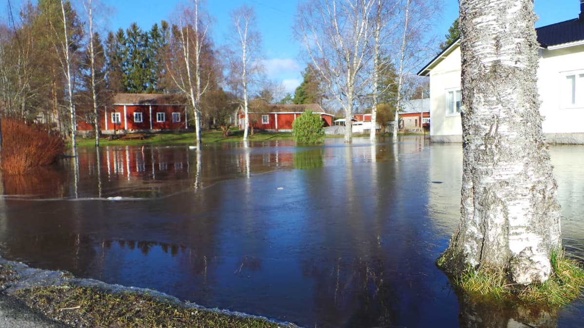 Hinnerjoki tulvii Eurassa