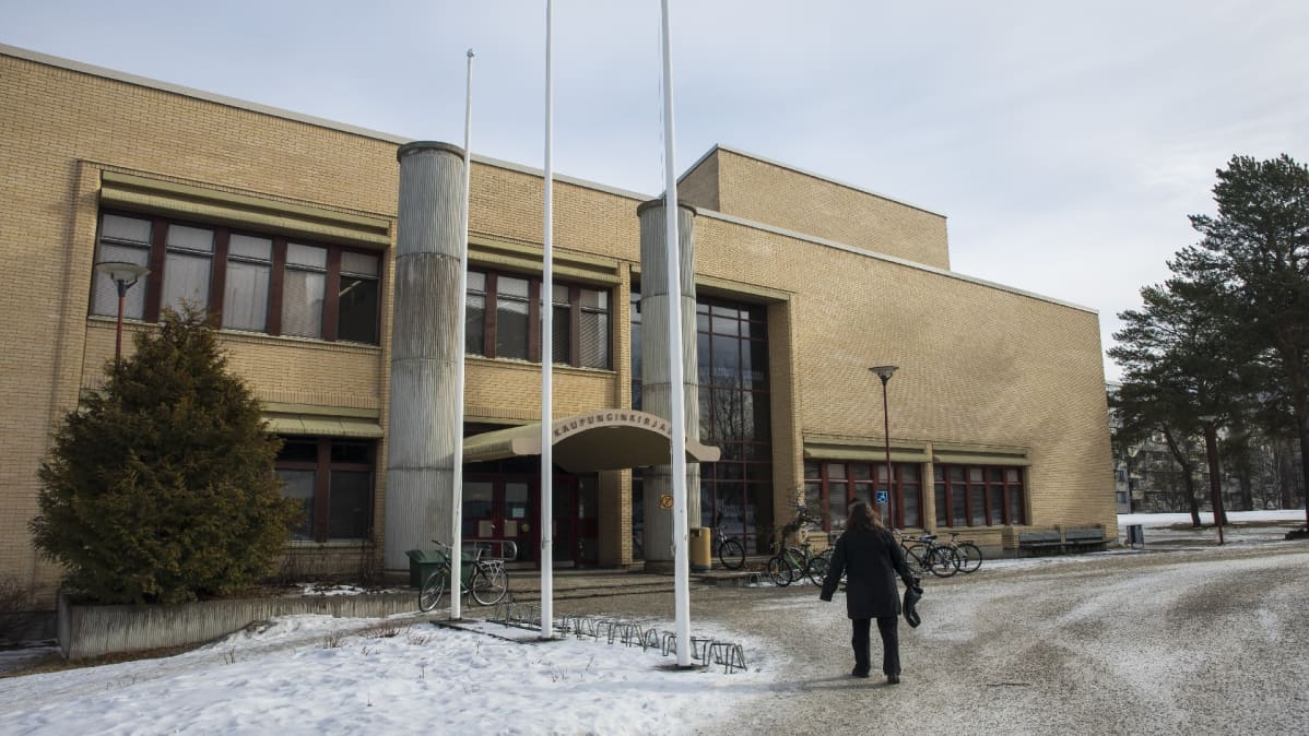 Kajaanin kaupunginkirjasto.