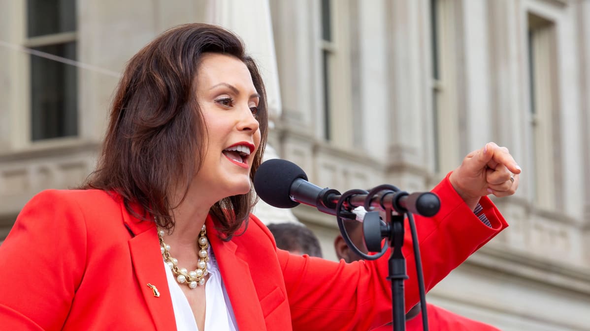 Michiganin kuvernööri Gretchen Whitmer
