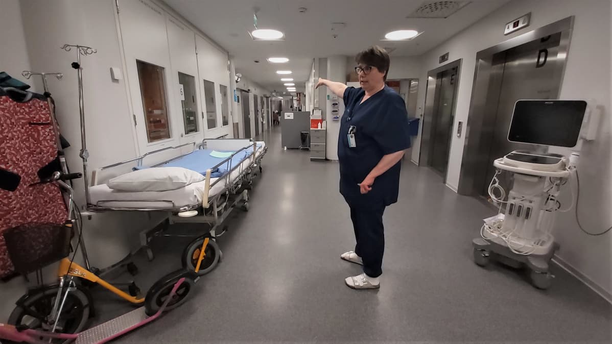Afra Prokki kertoo päivystyksen järjestelyistä