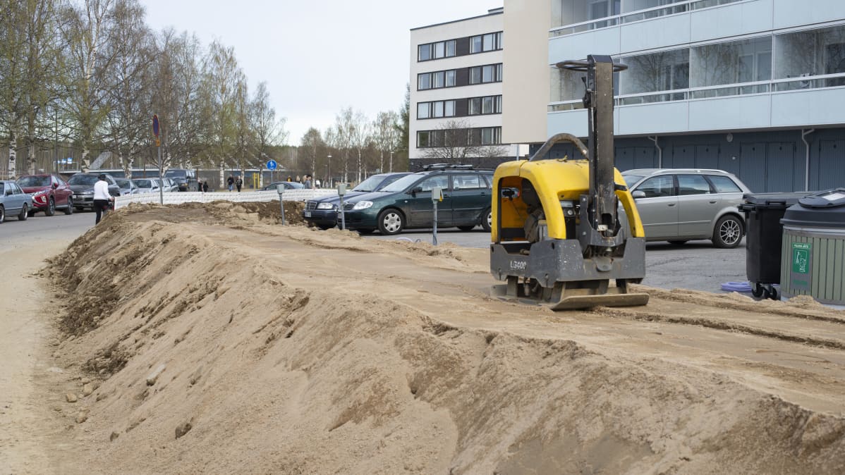 kerrostalon tulvasuojausta Rovaniemellä