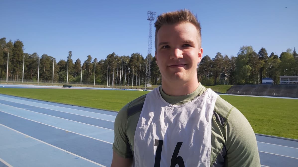 Elmo Mäkelä kertoo tavoitteistaan ennen juoksua