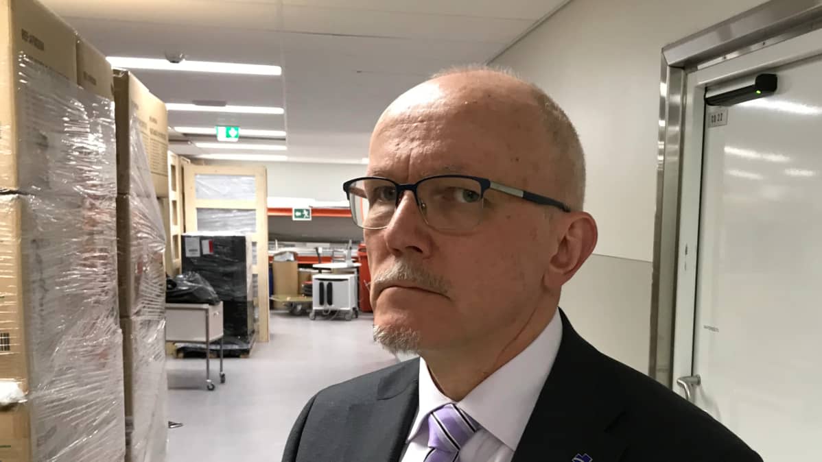 Lapin sairaanhoitopiirin johtaja Jari Jokela