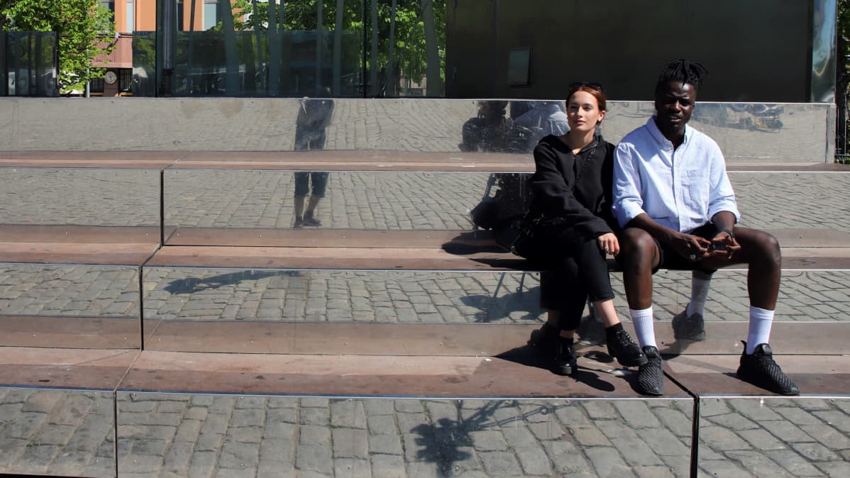 Yasmina Limam ja Antonio Teca ovat vaasalaisia nuoria, jotka järjestävät BLM-mielenilmauksen 11.6.2020