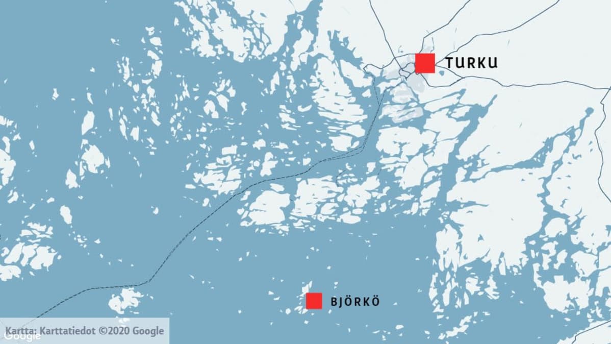 Kartta Björkö