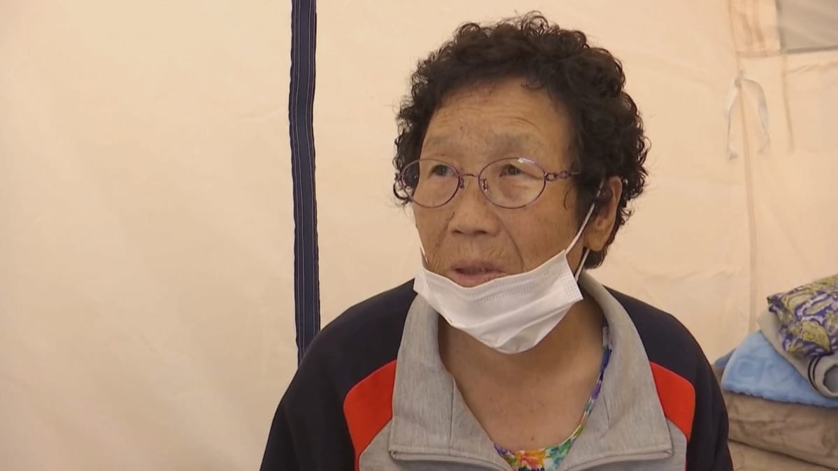 Anseongissa asuva Kwon Cha-sook joutui pakenemaan mutavyöryä.