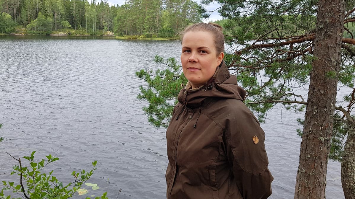 Anni Paarma Haarikon kansallispuistossa