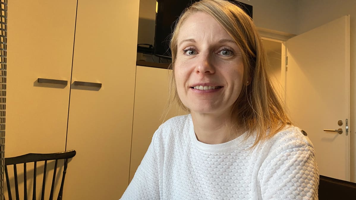 Kuvassa Johanna Jansson