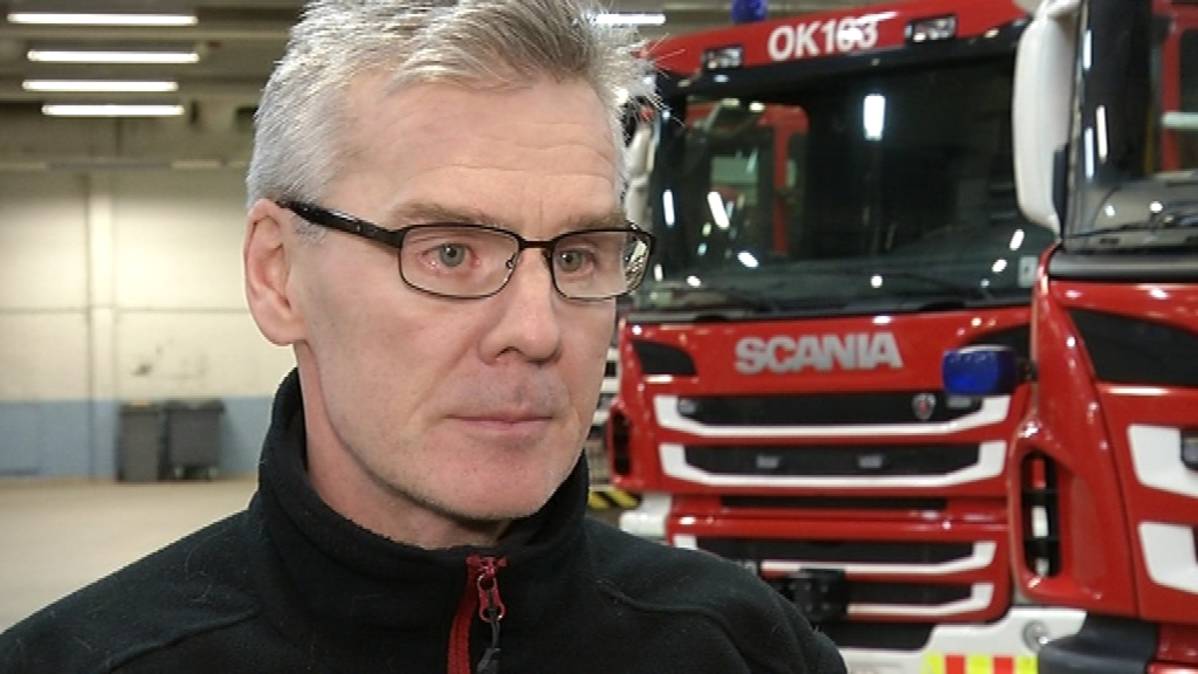 Palomestari Hannu Timonen Oulu-Koillismaan pelastuslaitokselta.