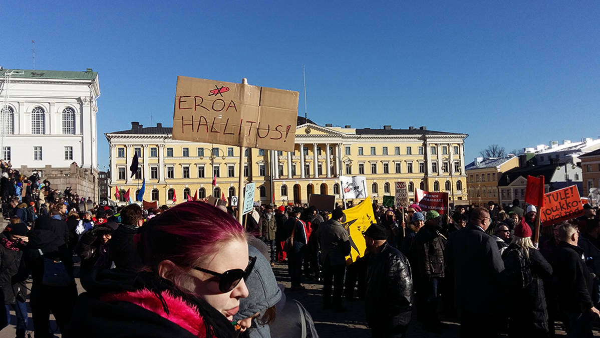 Joukkovoima mielenilmaus