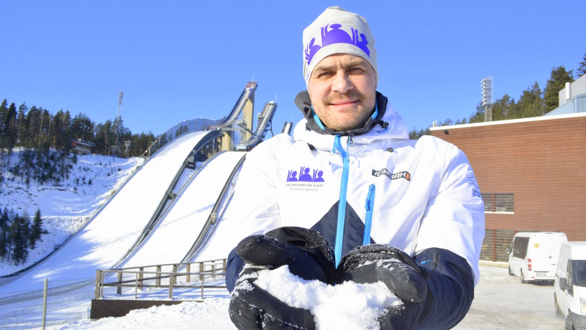 Salpausselän kisojen pääsihteeri Jesse Kiuru.