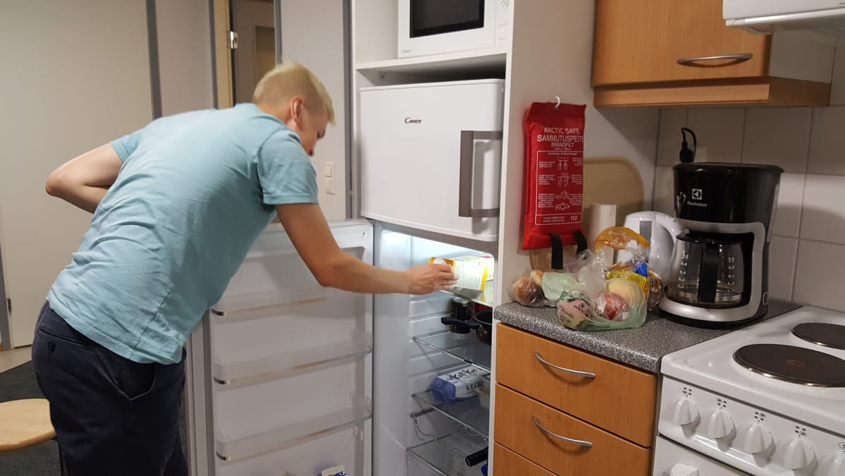 Matias Rytilahti jääkapilla