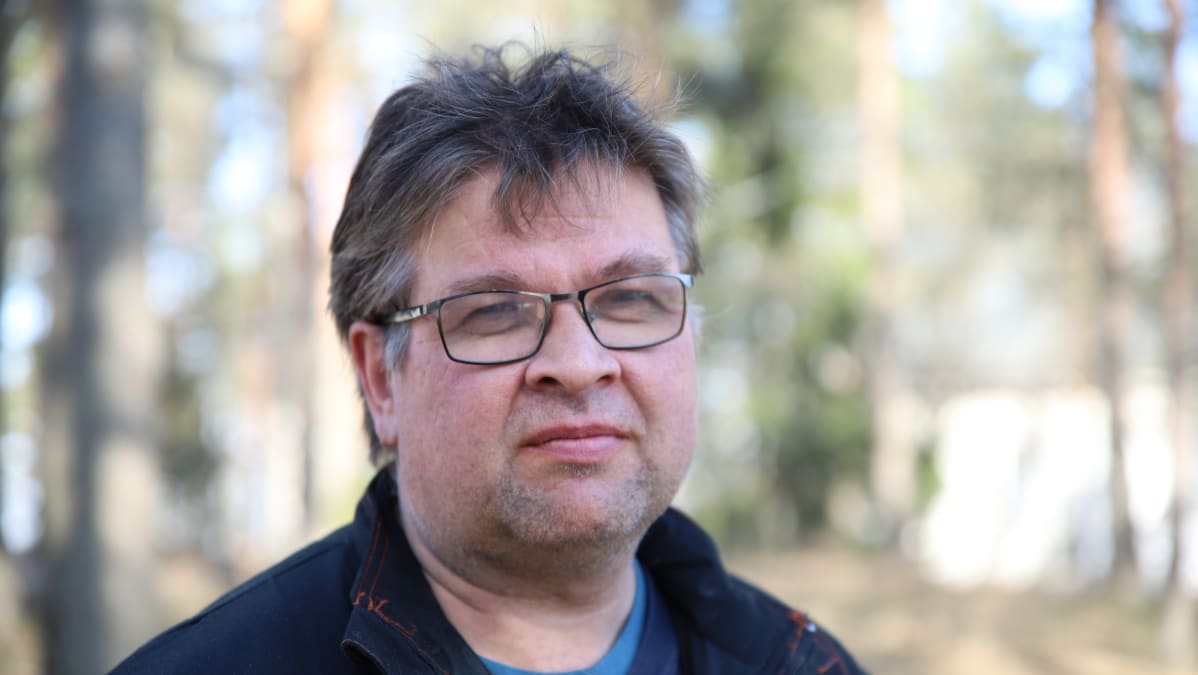Kuivannon kylän aktiivi Marko Taavila Orimattilasta