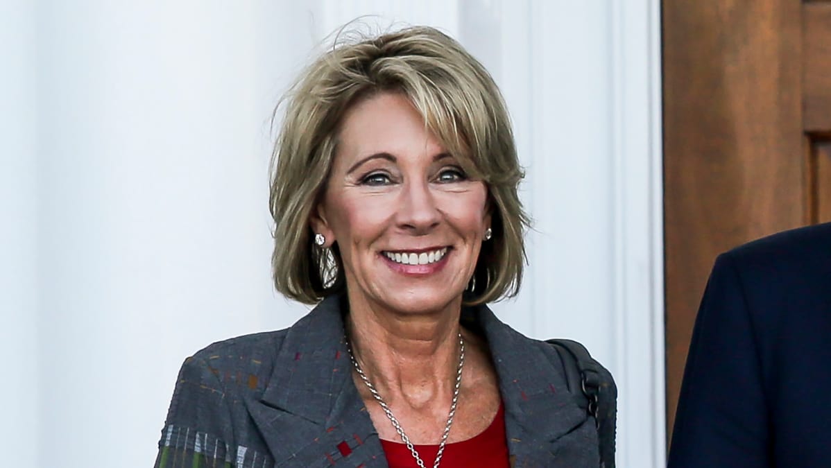 Betsy DeVos.