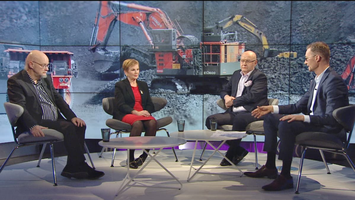 Osmo Soininvaara, Hannele Pokka, Pekka Suomela.