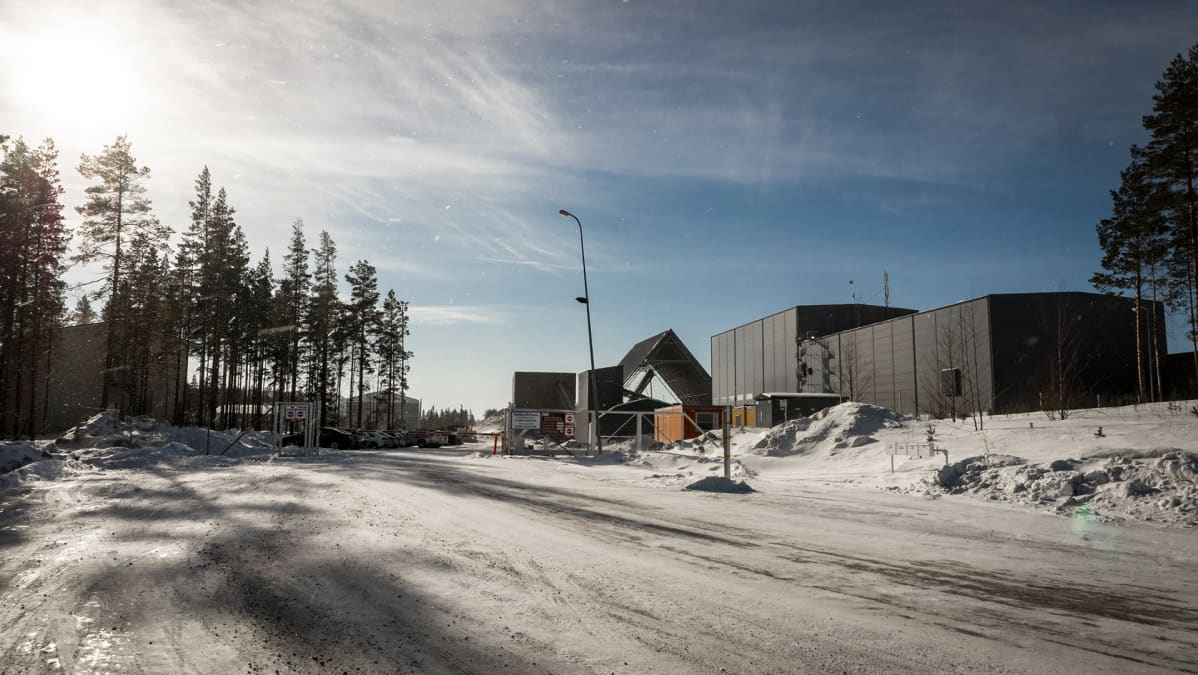 Kuva Raahen kultakaivoksen porteilta