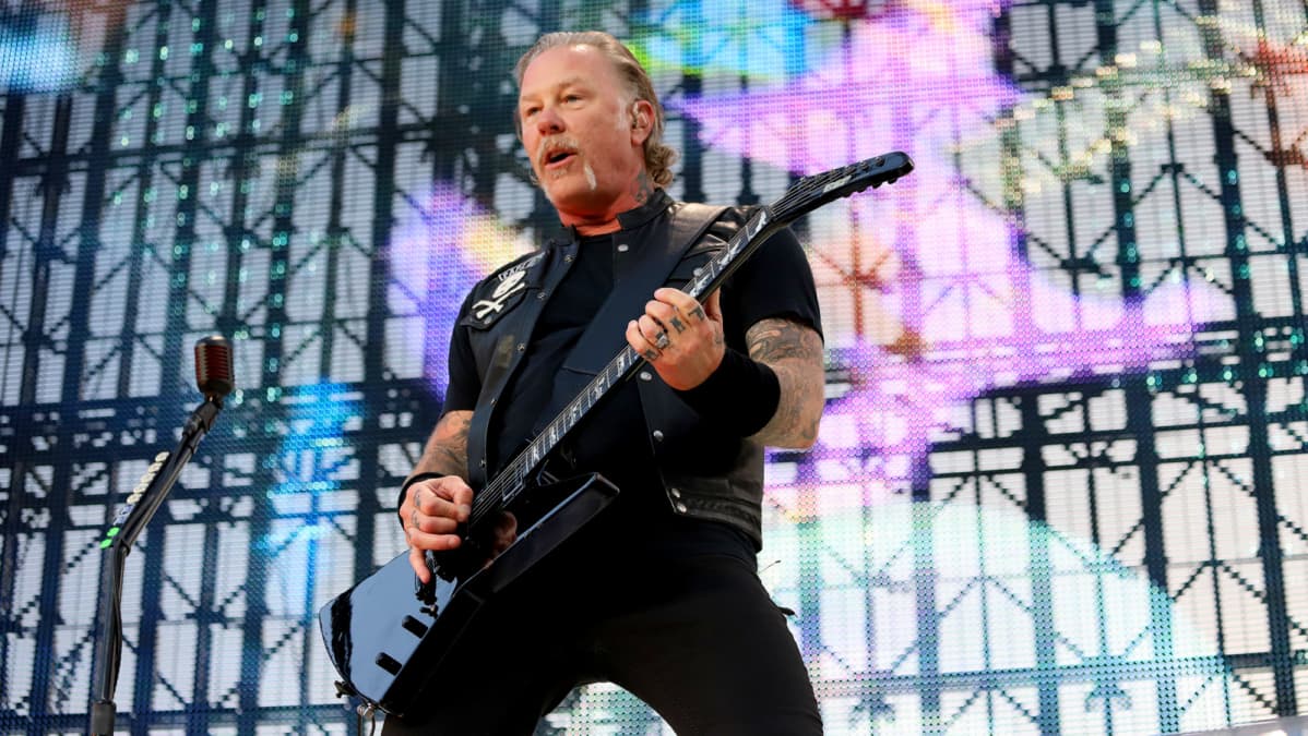 Metallica-keikka Hämeenlinnassa 16.7.2019.