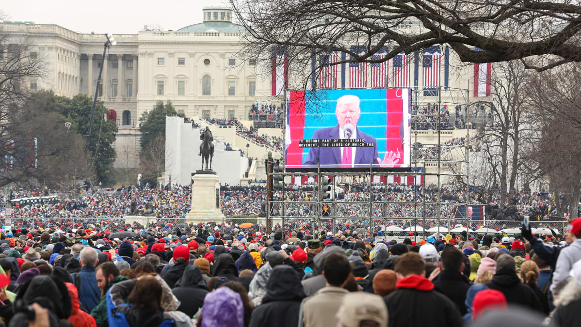 Trumpin virkaanastujaiset.