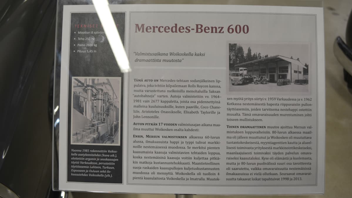 MB 600 tiedot