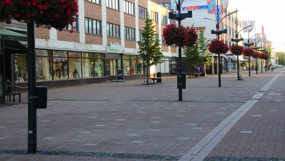 Hiljainen kaupunki.
