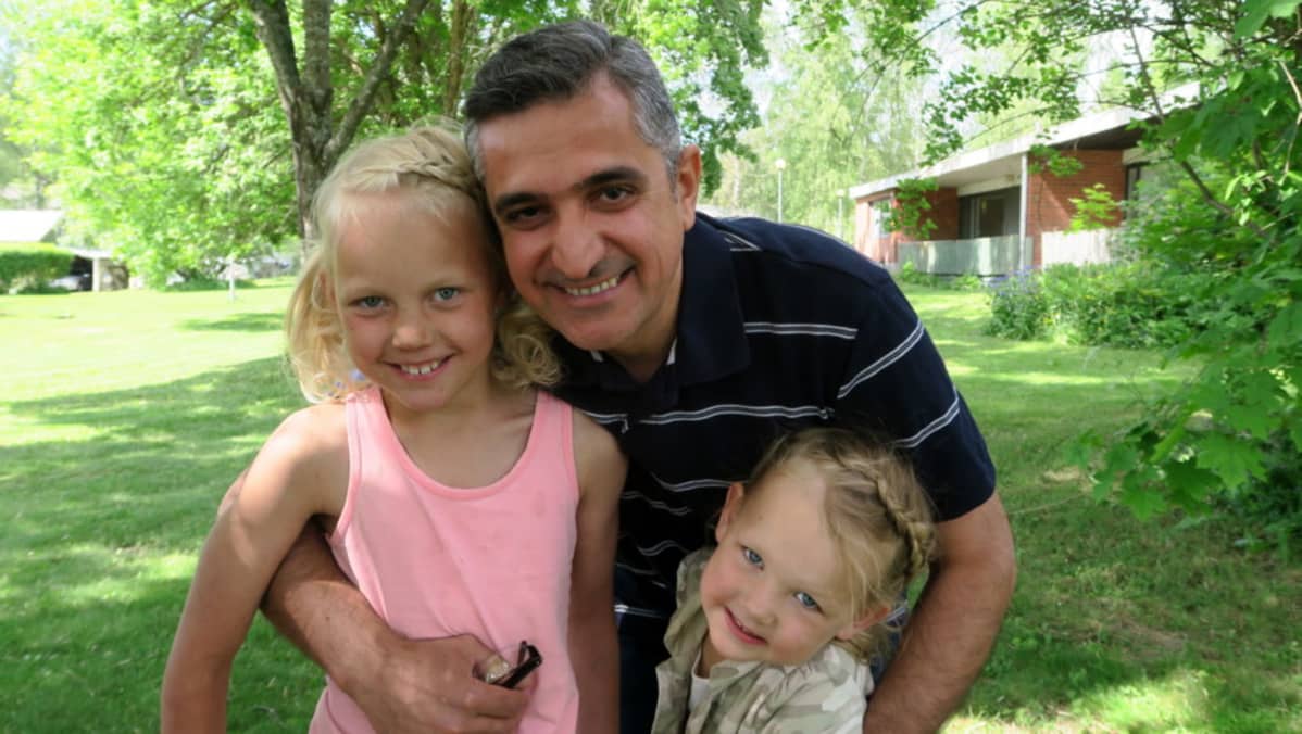 Salama Virtanen (vas.), Adnan Al-Khafaji ja Hertta Virtanen