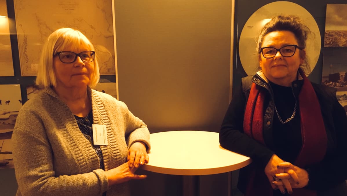 Eviran erikoistutkija Eija-Riitta Venäläinen ja Ruotsin elintarvikeviraston ylitarkastaja Arja Helena Kautto puhuivat lyijyn vaarallisuudesta Riistapäivillä Rovaniemellä.