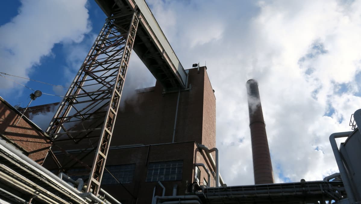 Kuva Sunilan tehtaalta Kotkasta