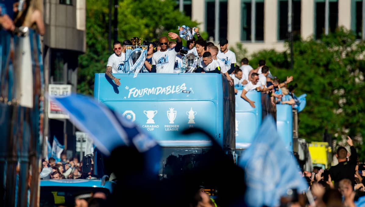 man city mestaruusparaati