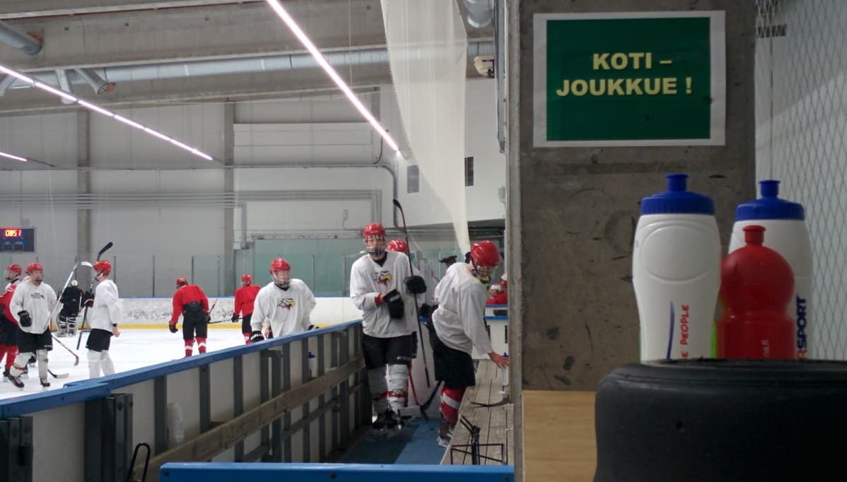 Vaasan Sportin B-junioreiden harjoitukset käynnissä