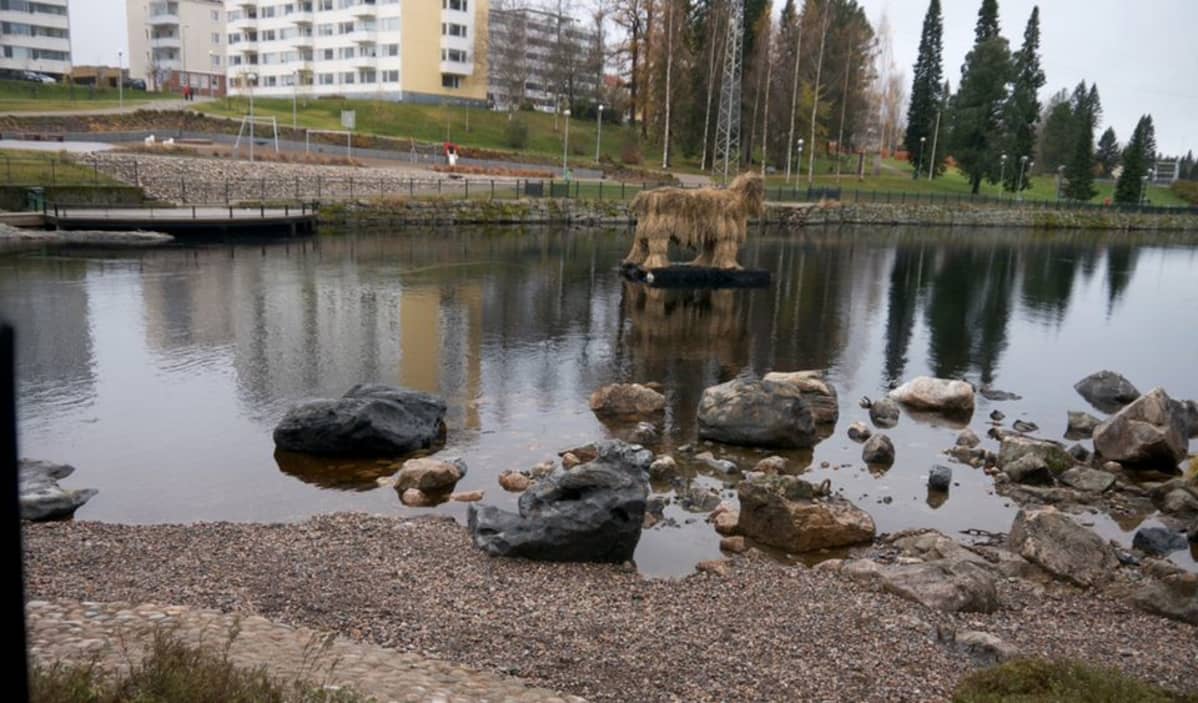 Kuva Kajaaninjoelta.