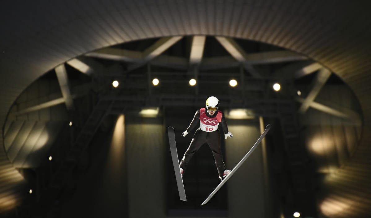 Andreas Alamommo edusti Suomea Pyeongchangin olympialaisissa.