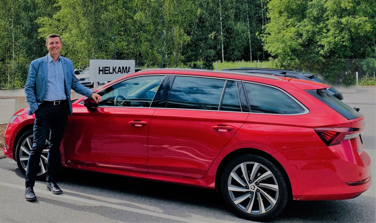 Kuvassa Helkama Rentsin toimitusjohtaja Ari Ilonen