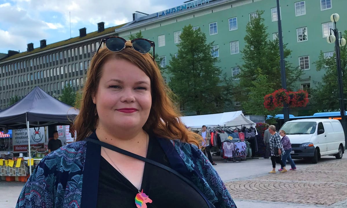 Lahden Seta ry:n sihteeri Pilvi Kuhmonen