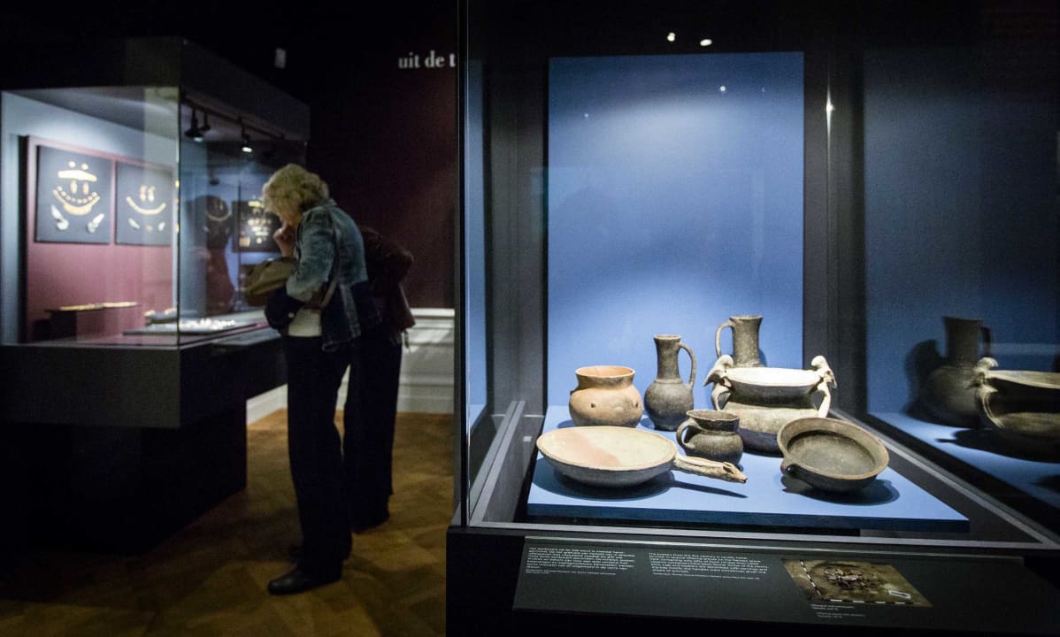Krim: Mustanmeren kultaa ja salaisuuksia -näyttelyn esineet lainattiin Amsterdamiin neljältä museolta.