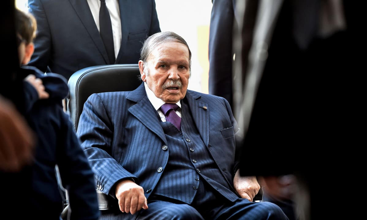 Algerian presidentti Abdelaziz Bouteflika.