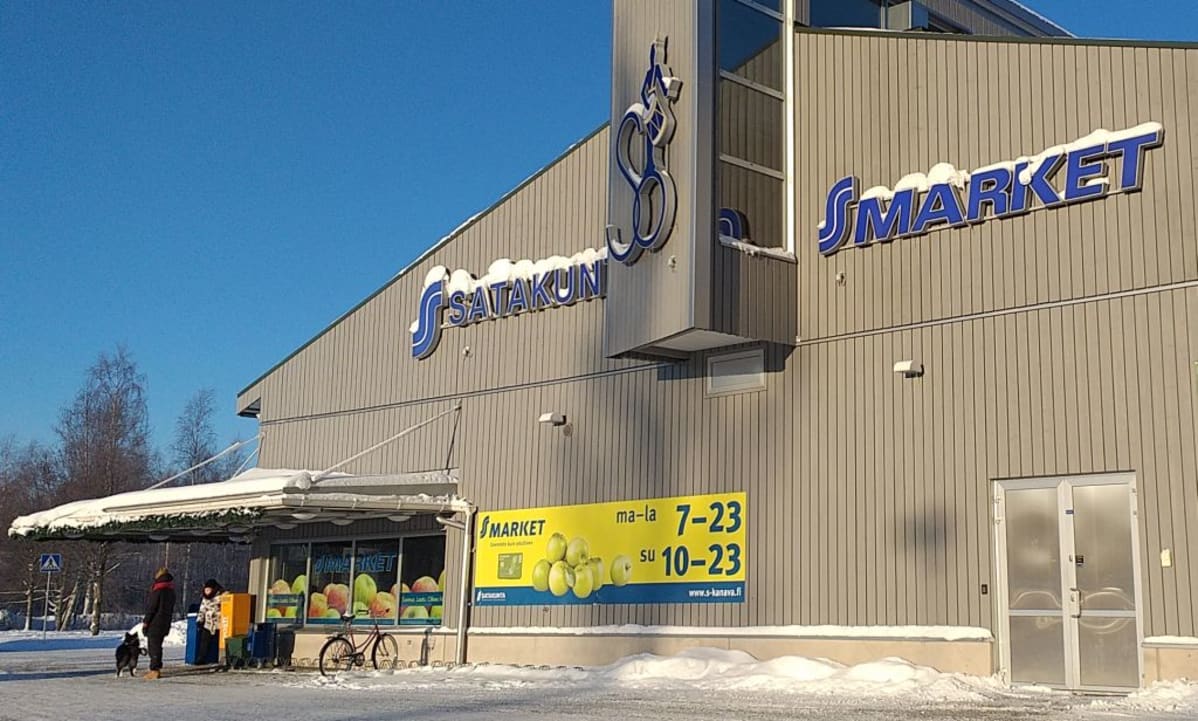 S-market Lukkarinsanta Pori talvi 2019