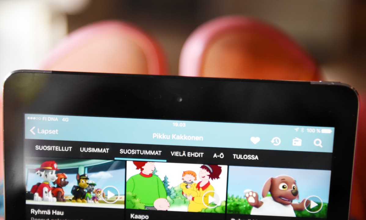 Pikku kakkosen ohjelmia Yle Areenan sivustolla.