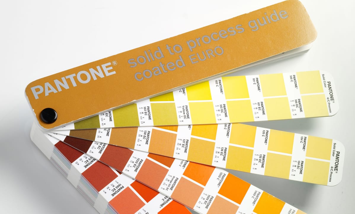 Pantone värit.