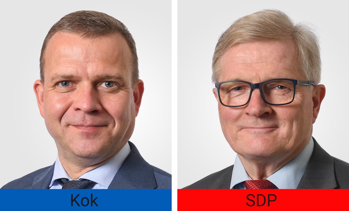Petteri Orpo ja Johannes Koskinen