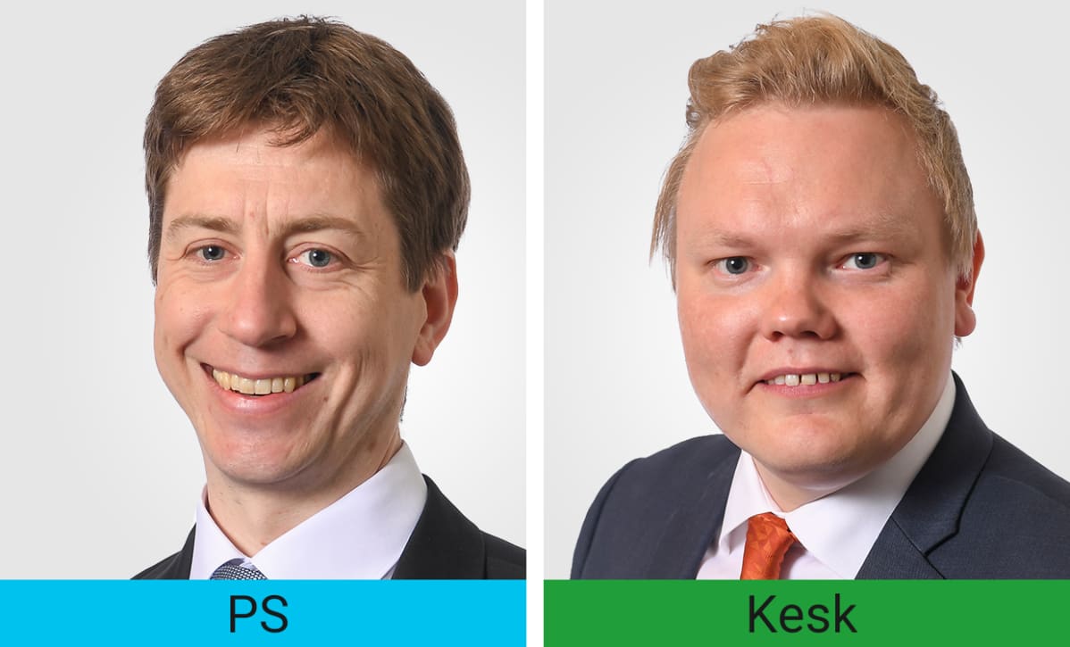 Sakari Puisto ja Antti Kurvinen