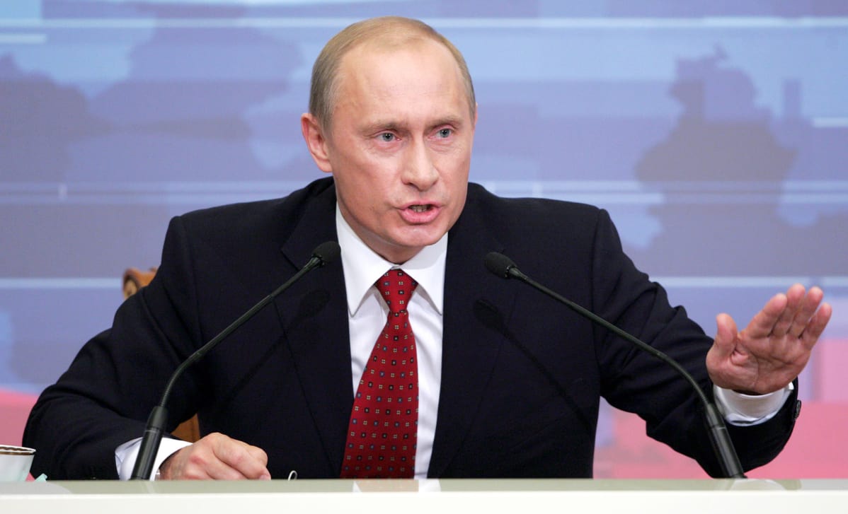Vladimir Putin vuonna 2006.