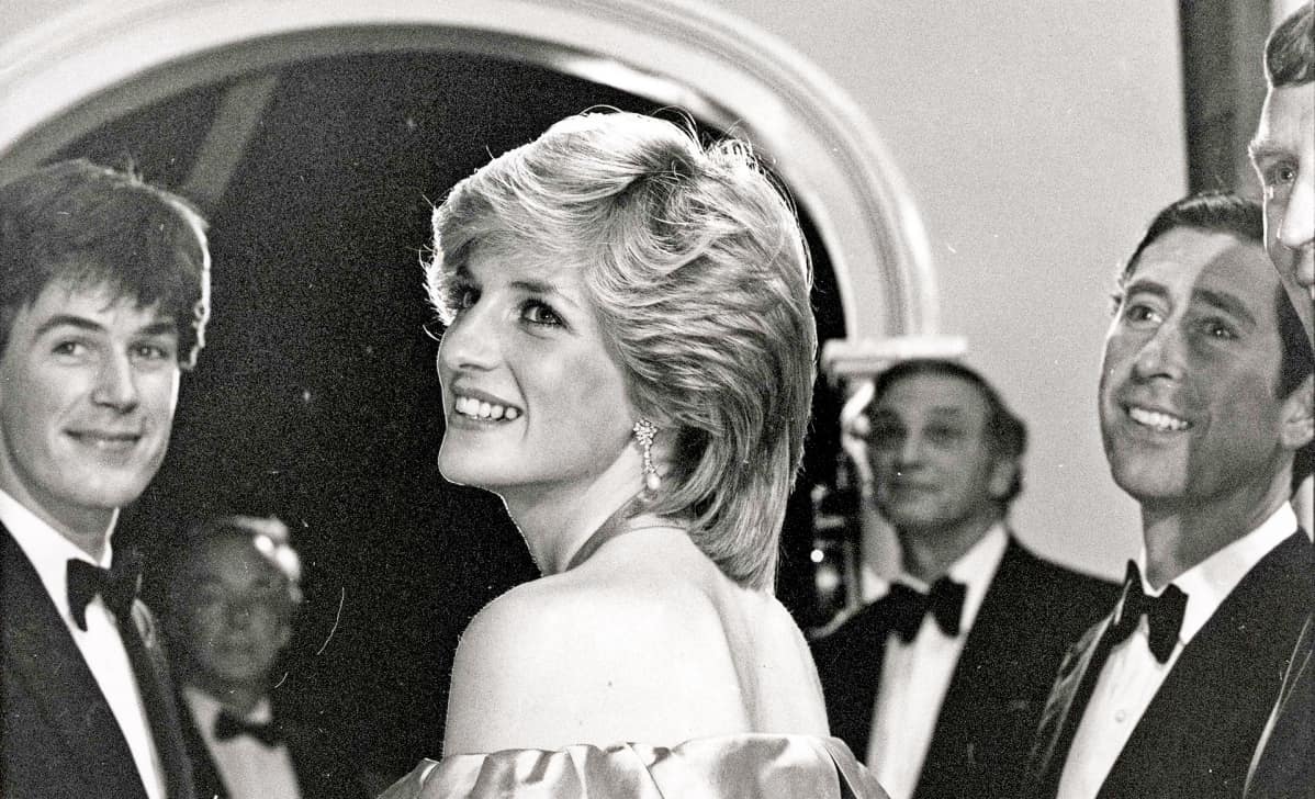Diana hyvätekeväisyystapahtumassa Lontoossa lokakuussa 1983.