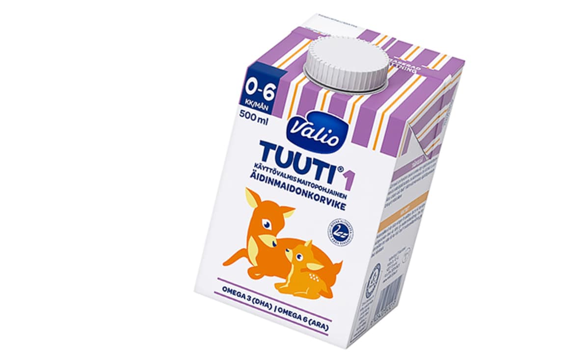 Tuuti -äidinmaitokorvike