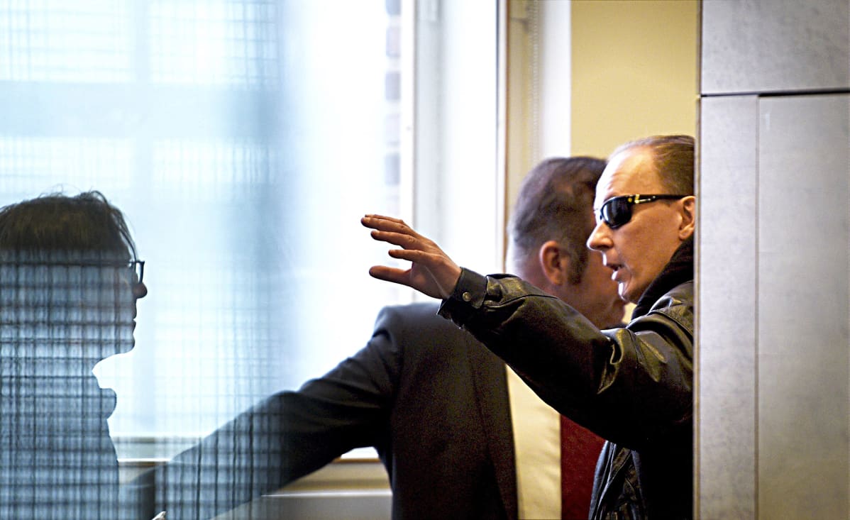 Michael Penttilä hovioikeudessa.