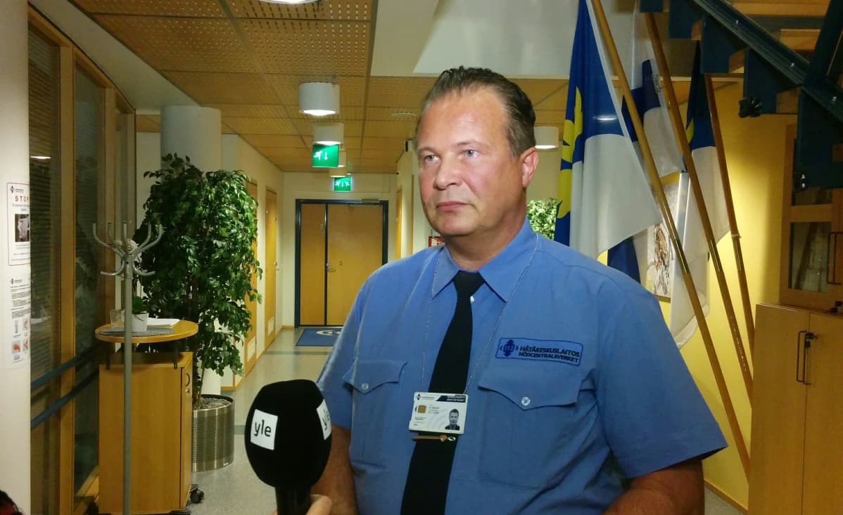 Vaasan hätäkeskuksen päällikkö Kari Pastuhov