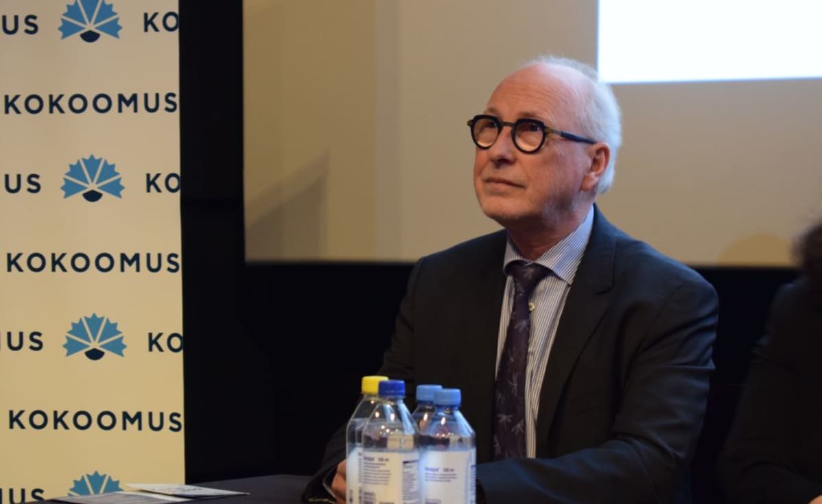 Kokoomuksen kansanedustajaehdokas, entinen Porin apulaiskaupunginjohtaja Kari Hannus (kok.)