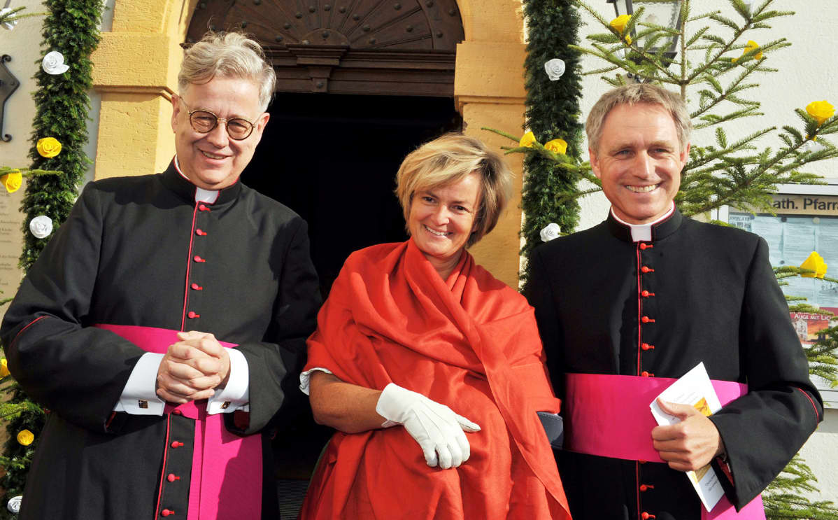 Wilhelm Imkamp, Gloria von Thurn and Taxis ja Georg Gaenswein