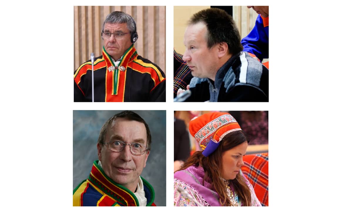 Pentti Valle, Antti Sujala, Pekka Pekkala ja Petra Magga-Vars ovat mukana saamelaiskäräjävaaleissa.